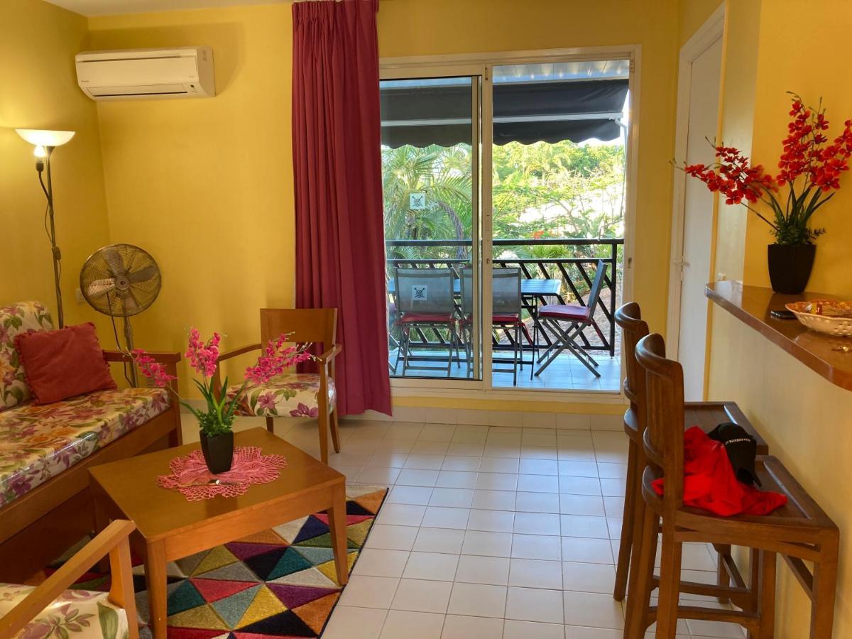 Appartement Arc En Ciel 3 Pieces Avec Acces Piscine Et Plage Saint-Francois  Eksteriør billede